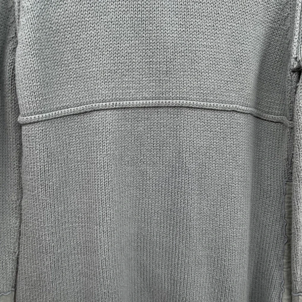 Pure Handknit‎ XS/S Button Up Cardigan Sweater Sage Green Cotton Bohemian